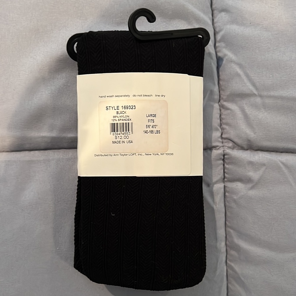 Loft Textured Tights - Picture 2 of 3